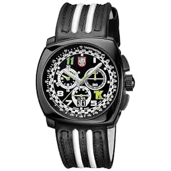 Amazon | Luminox ブラックアウトドアメンズ腕時計 Tony Kanaan